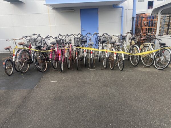 吹田市 N様 自転車19台無料回収しました。の画像
