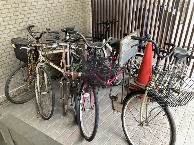 大阪市北区 T様 自転車7台無料回収しました。の画像