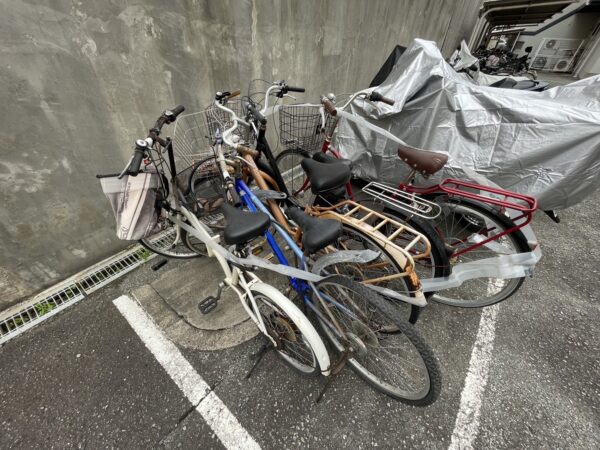 豊中市 F様 自転車5台無料回収しました。の画像