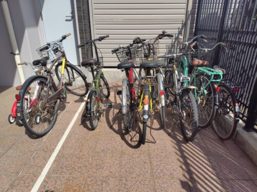 大阪市鶴見区 L様 自転車8台無料回収しました。の画像